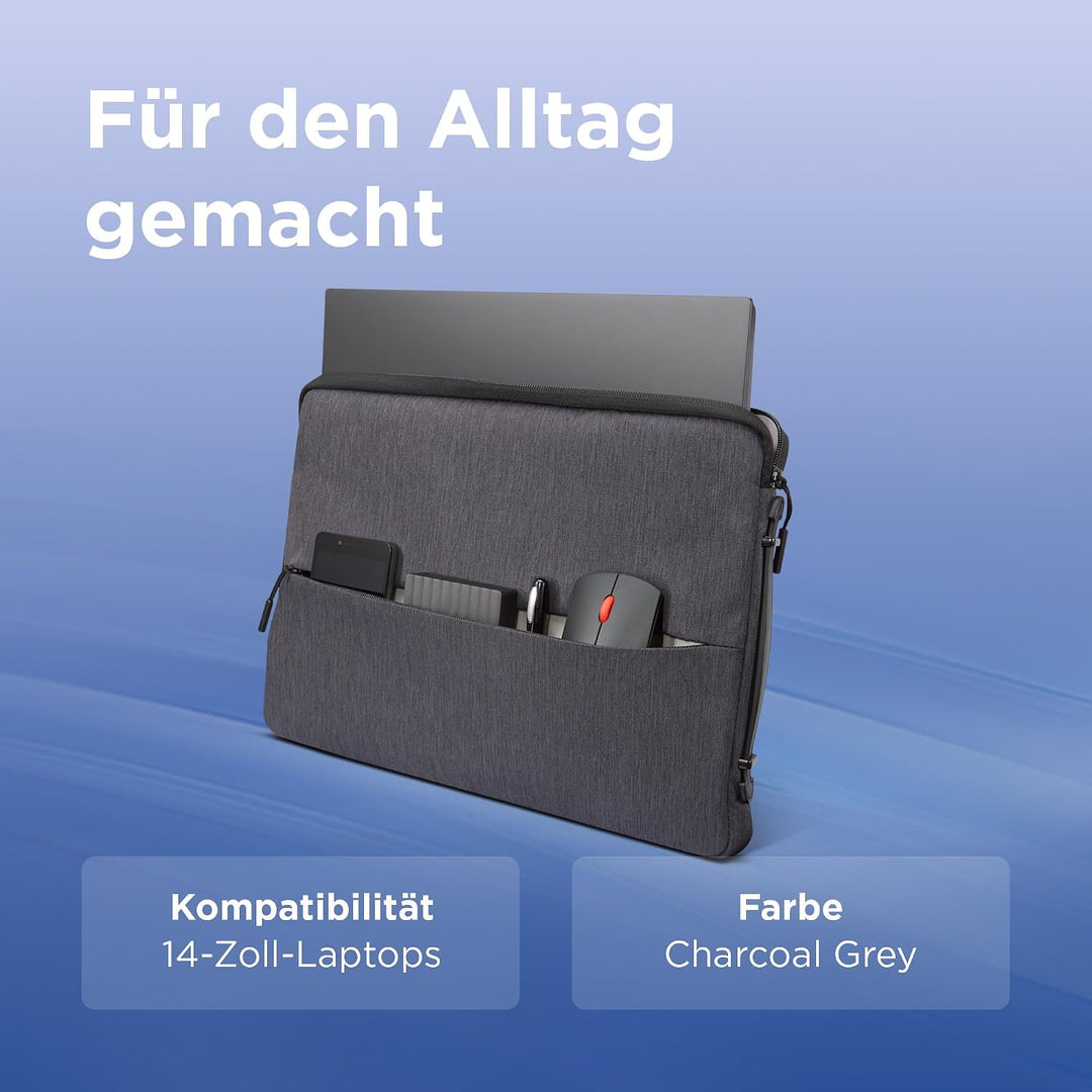 Lenovo [Tasche] 14 Zoll Laptop Urban Sleeve Case (wasserabweisend), works with Chromebook (WWCB), gr