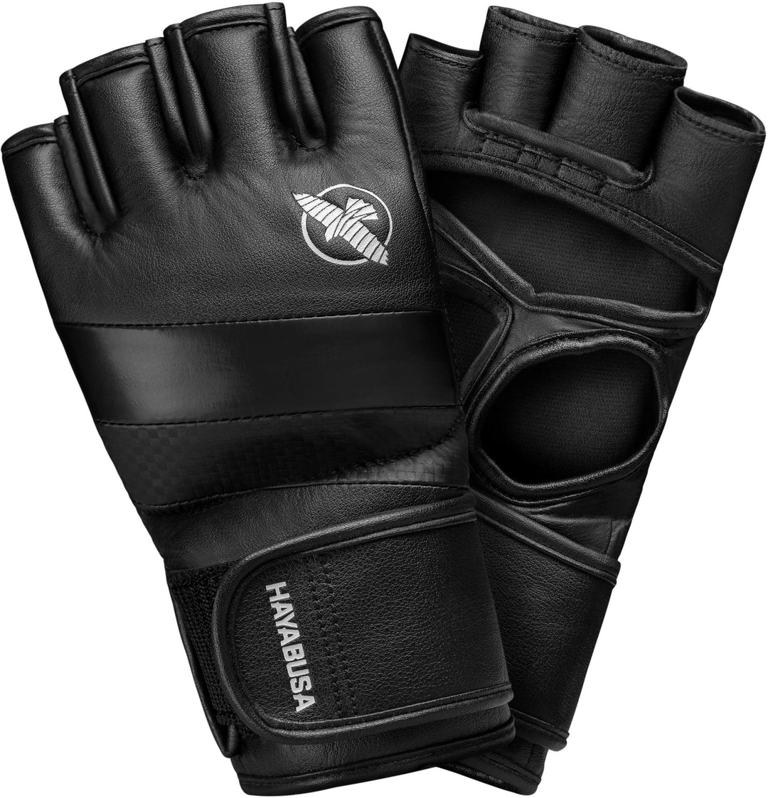 Hayabusa T3 4oz MMA Handschuhe. Ideal für Kampf M Schwarz, M Schwarz