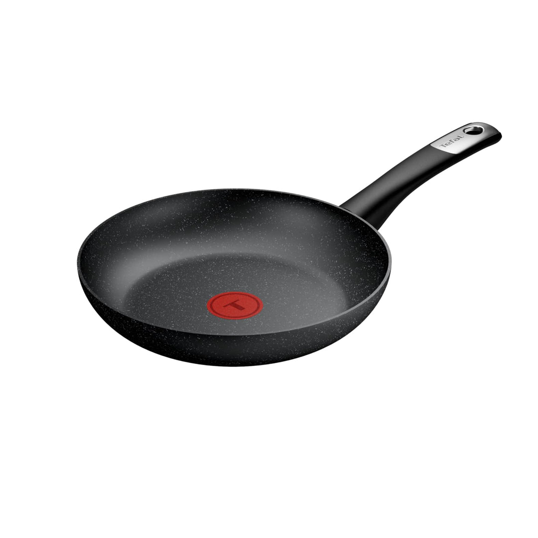 Tefal Explore Stone Bratpfanne 24 cm, Antihaftbeschichtung in Steinoptik, hohe Widerstandsfähigkeit,