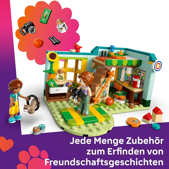 LEGO Friends Autumn’s Room Set, Creative Role-Play Toy for 6 Plus Year Old Girls, Fun Playset with 2