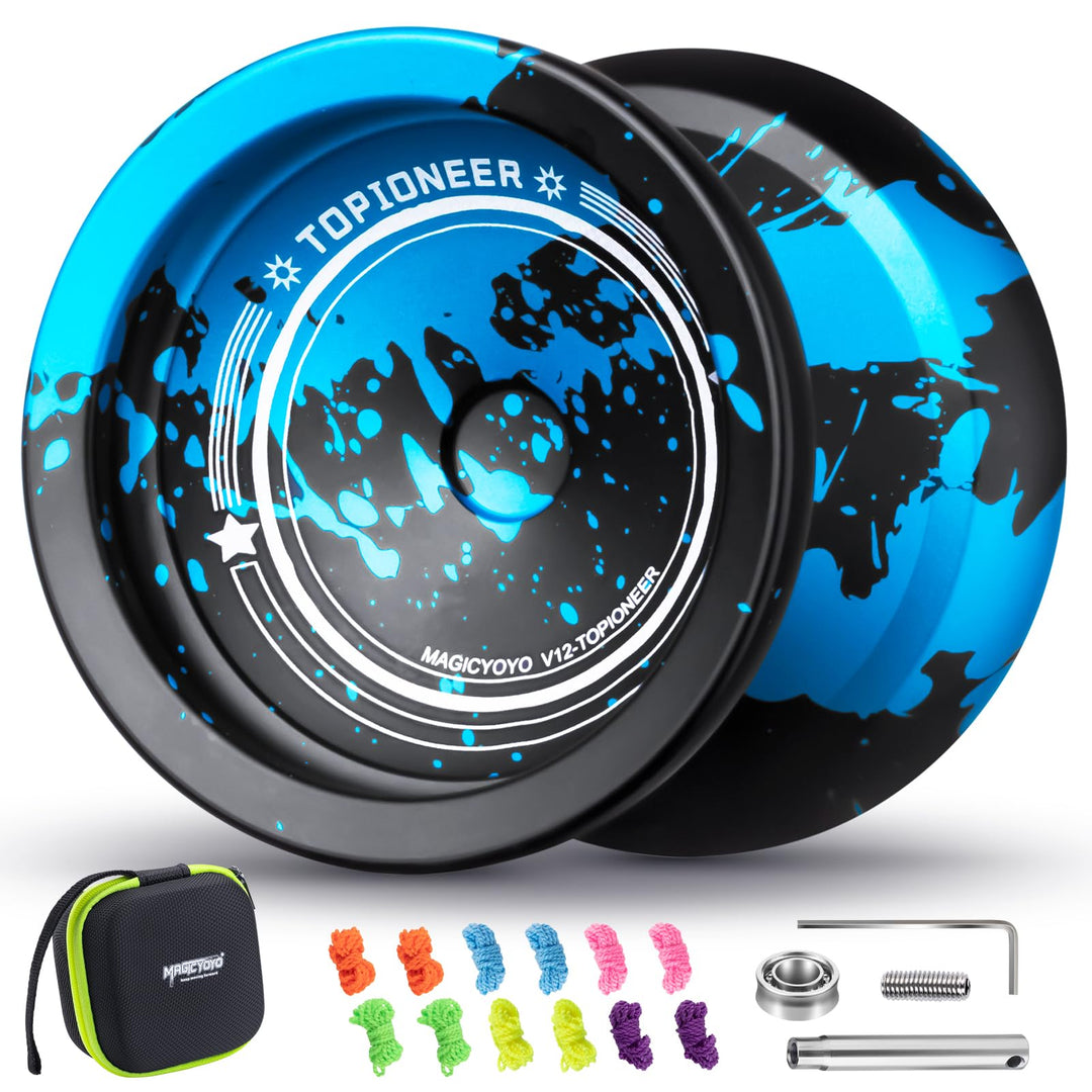 MAGICYOYO JoJo V12 Reaktionsfähiges JoJo für Kinder von 8-12 Jahren oder mehr, Finger Spin Yoyo Tric