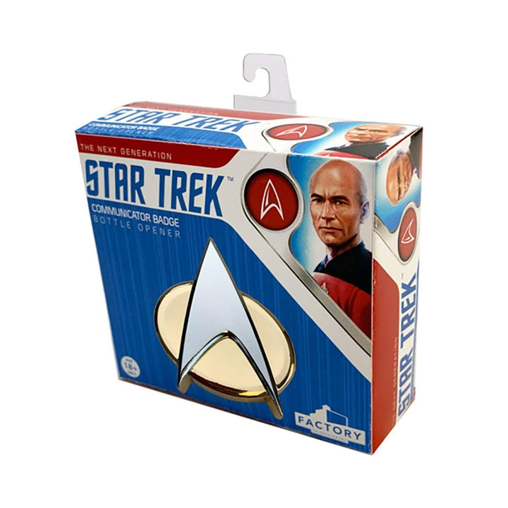 Factory Entertainment Star Trek TNG Bottle Opener Communicator Badge 15 cm Standard, Standard