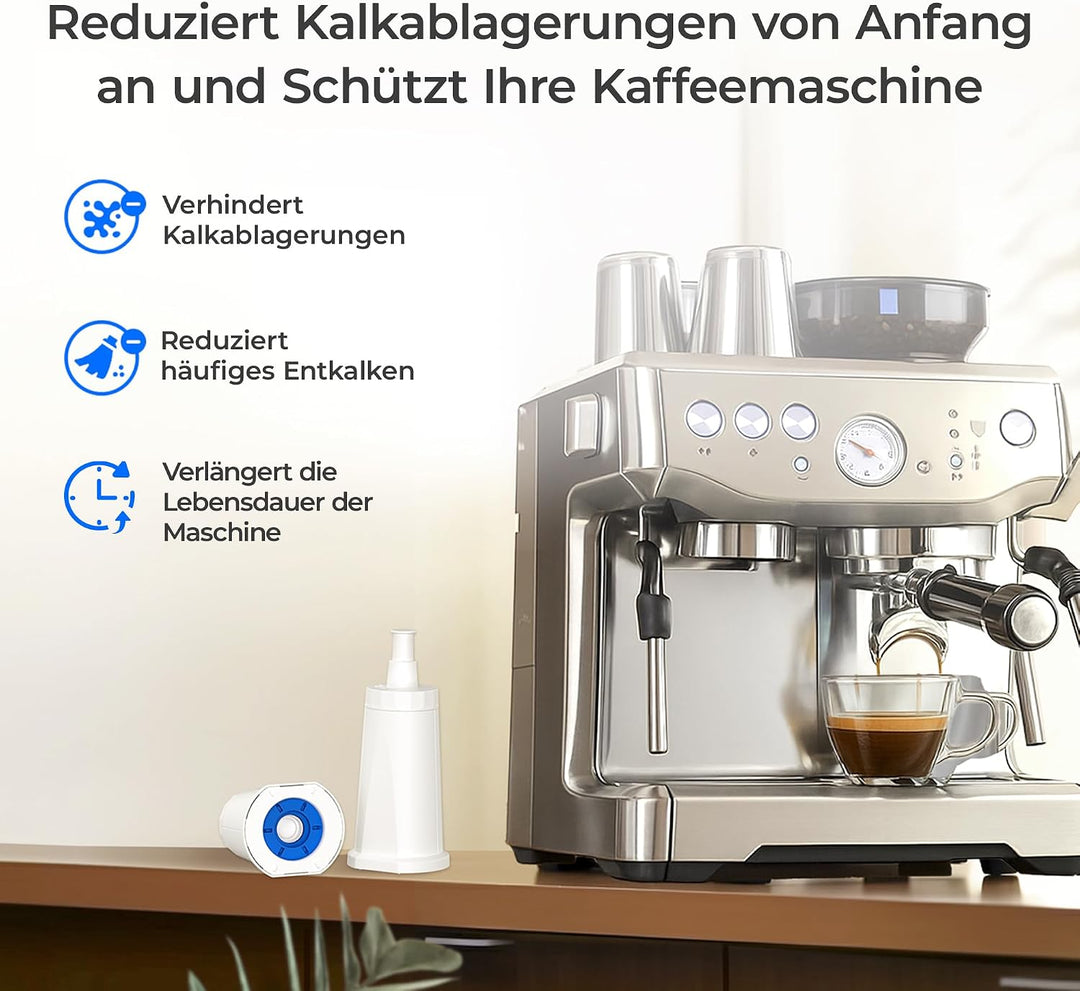 Waterdrop Filter, Ersatz für Sage® Barista Express Pro Wasserfilter, BES008, SES008/SES810/SES875/SE