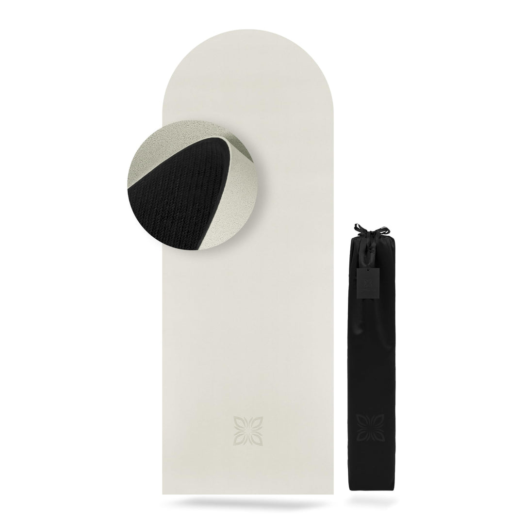 SoGRIP™ Yogamatte rutschfest – PU Yoga Matte mit starkem Grip & Naturkautschuk – Gymnastikmatte, Pil