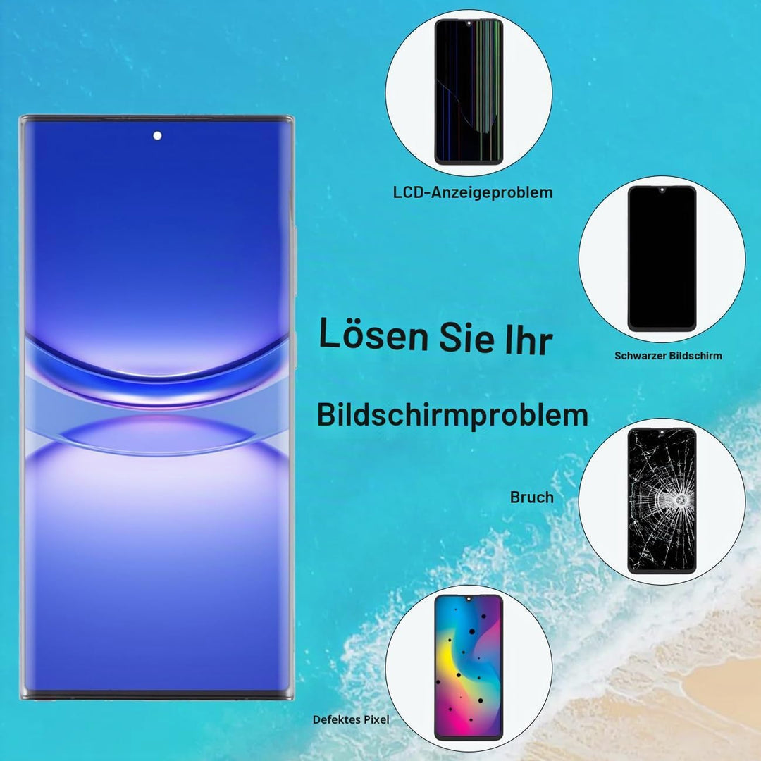 OLED Display für Samsung Galaxy S23 Ultra 5G S918B S918B/DS S918U S918U1 S918W LCD Display Bildschir