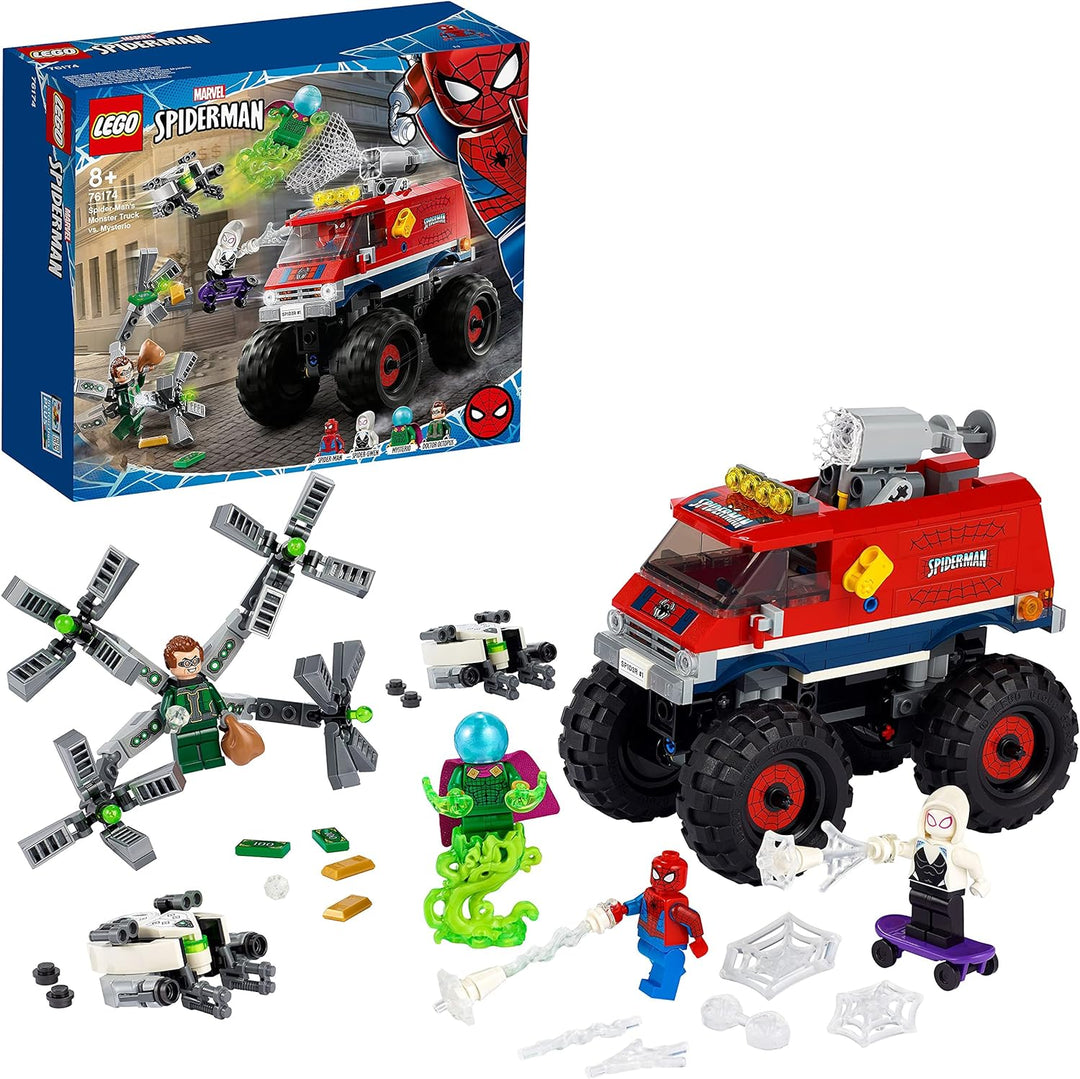 LEGO 76174 Super Heroes Spider-Mans Monstertruck vs. Mysterio