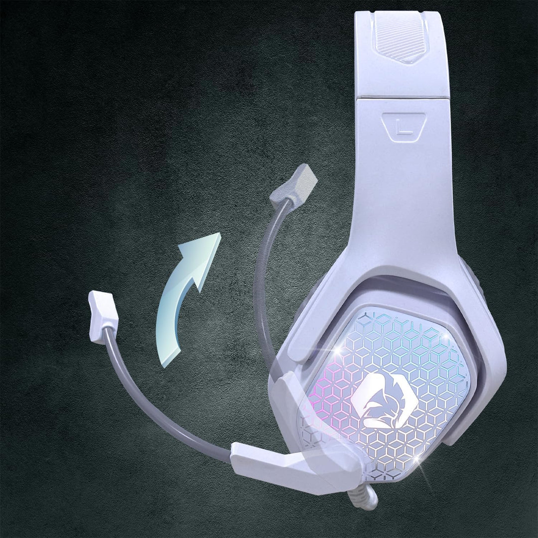 EMPIRE GAMING H-3 RGB Gamer Kopfhörer für PS5, PS4, Xbox One/Series, Switch, PC, Mac, Smartphones, T