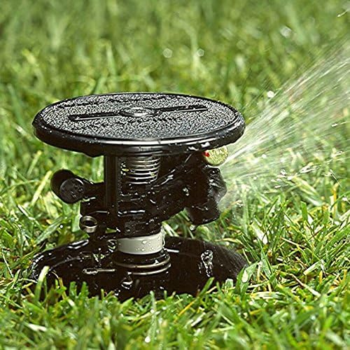 Rain Bird Maxi-Paw Sprinkler Vollrand und variabler Sektor, Schwarz