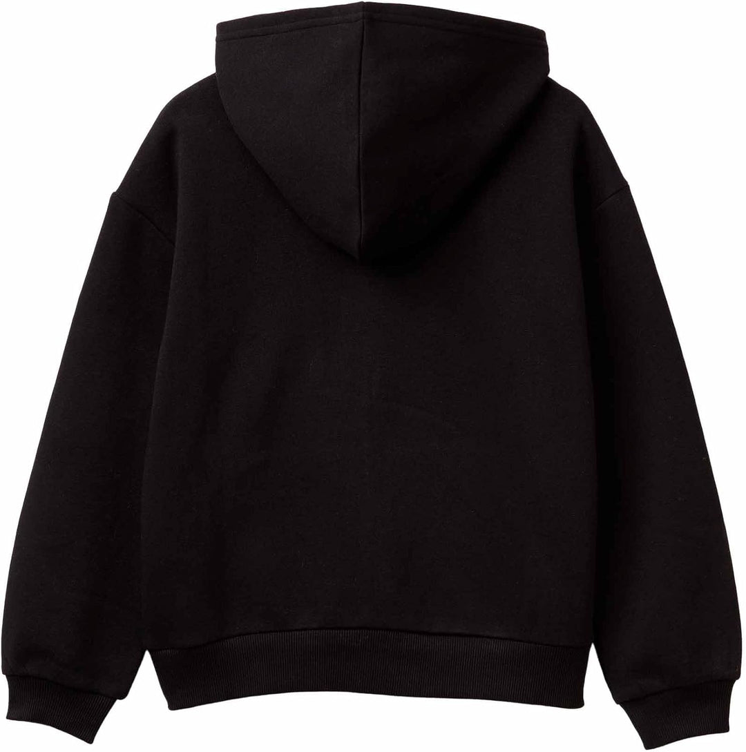United Colors of Benetton Unisex Kinder Giacca C/CAPP M/L 39m2c505o Strickjacke 140 Schwarz, 140 Sch