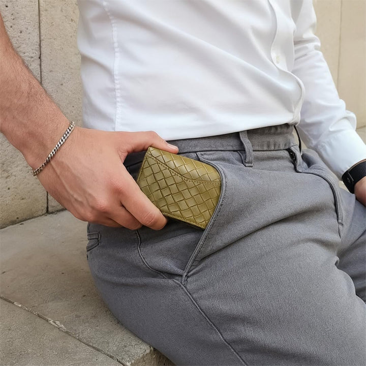 ProWallet Slim 6,7cm, 10,5cm, 1,4cm Grün Gewebt, 6,7cm, 10,5cm, 1,4cm Grün Gewebt