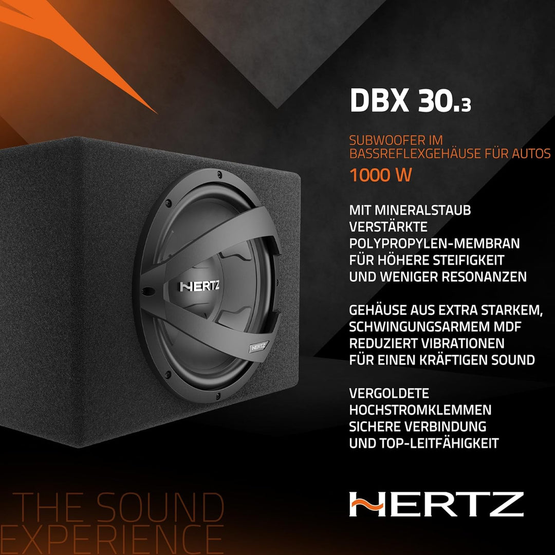 Hertz DBX 30.3 Subwoofer 1000 W