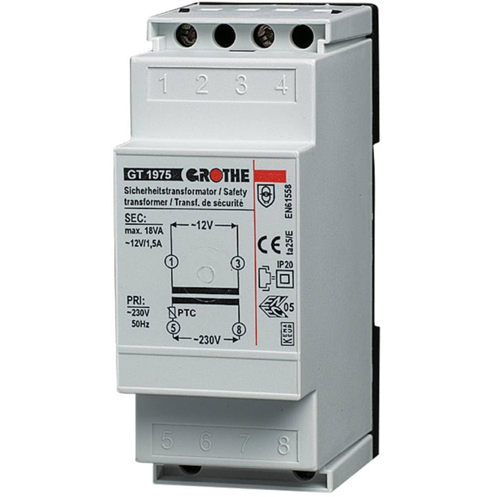 Grothe 14101 Klingel-Transformator 12 V/AC 1.5A