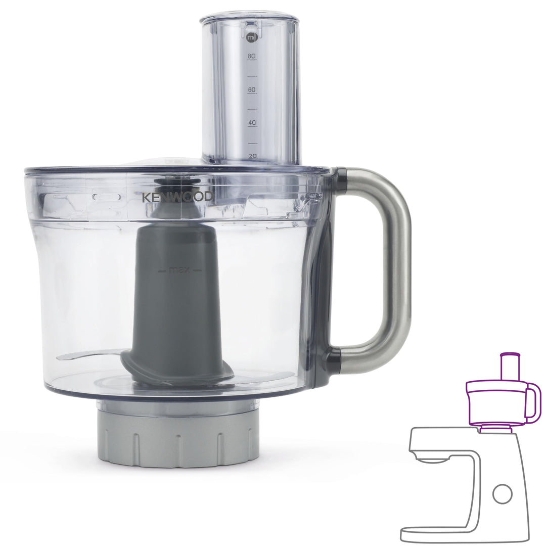 Kenwood KAH647PL Multi-Zerkleinerer (grob und fein, schneiden, raspeln, reiben, Küchenmaschinen-Zube