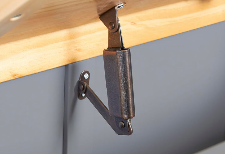 Pinolino Kindertruhenbank Fenna, vollmassives Kiefernholz, mit Klappendämpfer, Sitzhöhe 29 cm, für K