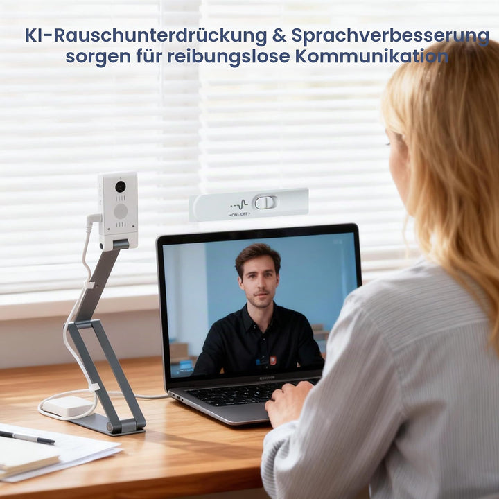 Dokumentenkamera Scanner USB Mobil: 16MP 4K A3 Dokumentenscanner mit Autofokus AI Rauschreduzierung