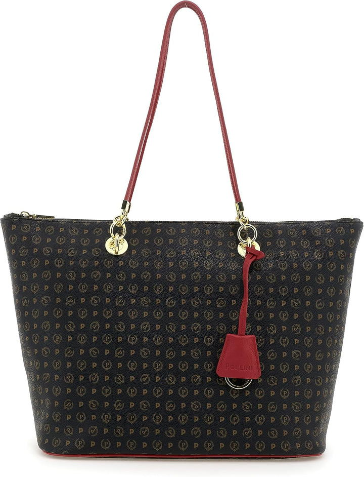 Pollini TE8410PP02Q1100A Tragetasche Damen Synthetisch, Mehrfarbig