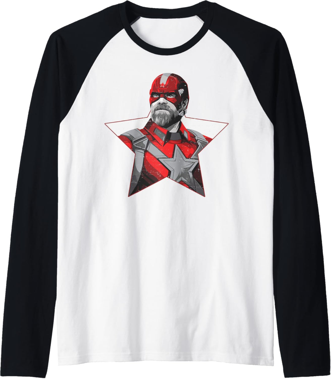 Marvel Black Widow Red Guardian Star Raglan