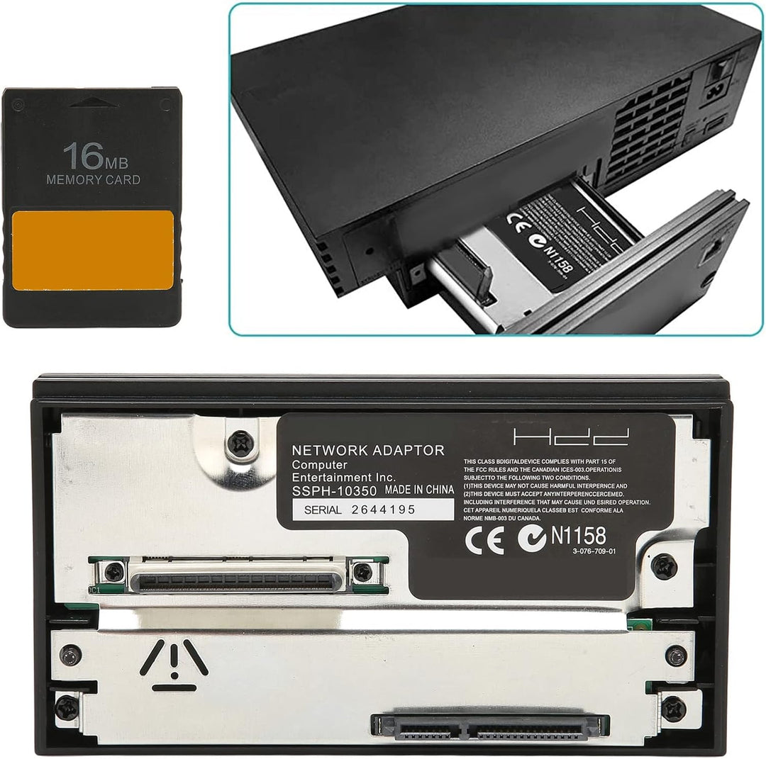 Für PS 2, Interface HDD Adapter und SATA Network Network Set SATA Adapter FMCB Version 1.966 Speiche