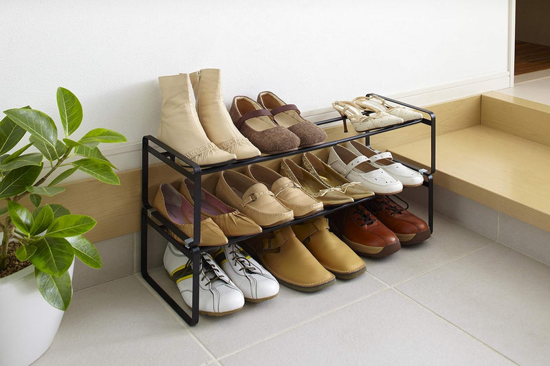 Shoe Rack - Frame - black Schwarz, Schwarz