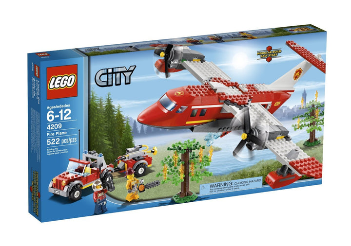 Lego City 4209 Feuerwehr-Löschflugzeug