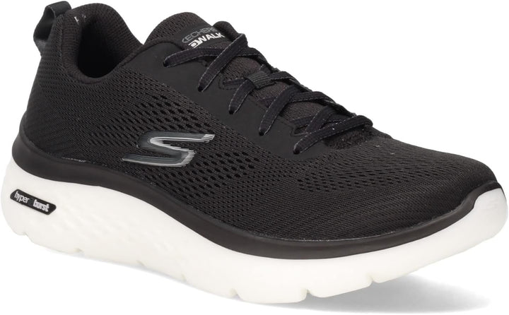 Skechers Herren Go Walk Hyper Burst Sneaker 43.5 EU Schwarz 2, 43.5 EU Schwarz 2
