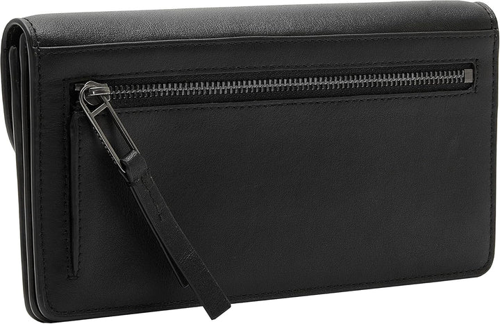 Liebeskind Damen Slam (OOS) Purse L L (HxBxT 9.4cm x 18.5cm x 2.5cm ) Schwarz Knot, L (HxBxT 9.4cm x