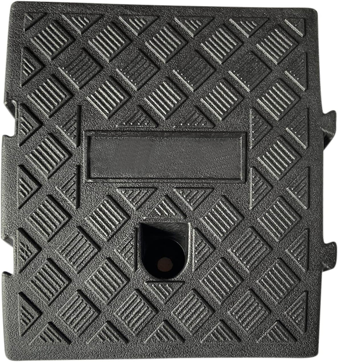 Bordsteinrampe 11/13 cm Hohe, Auto Rampen Kunststoff, Tragbare Robuste Schwellenrampe für Auto Einfa
