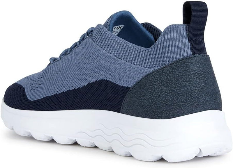 Geox Herren U Spherica A Sneakers 45 EU Schmal Avio Navy, 45 EU Schmal Avio Navy