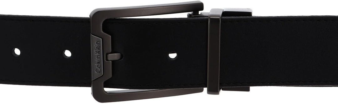 Calvin Klein Mono Hardware Belt W80 Black/Brown - kürzbar