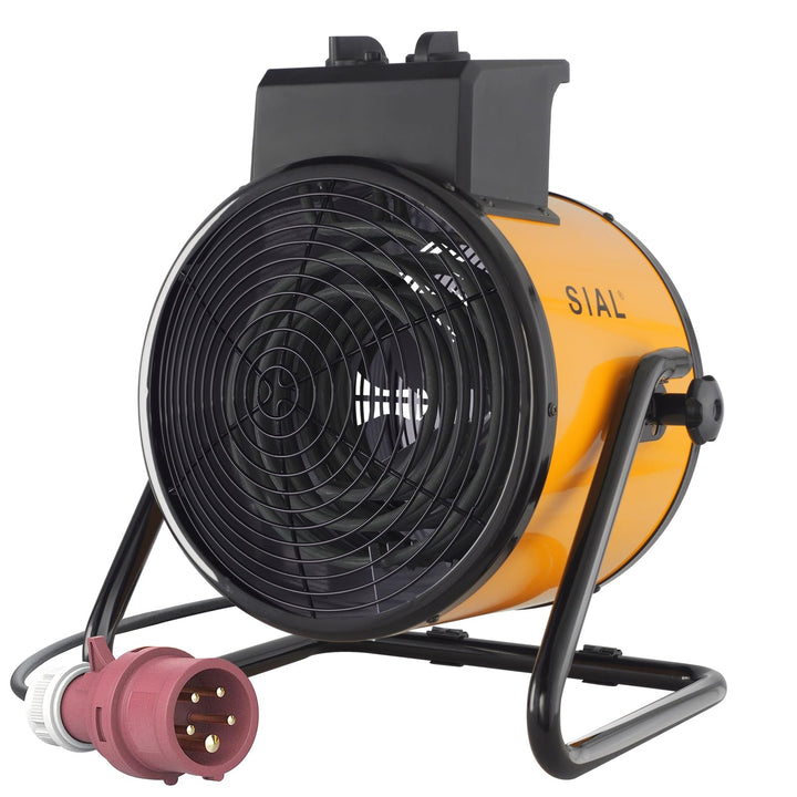 SIAL Industriell Heizlüfter 5000W - Elektrische Heizung - Heizstrahler Bauheizer - Heizgebläse Für G