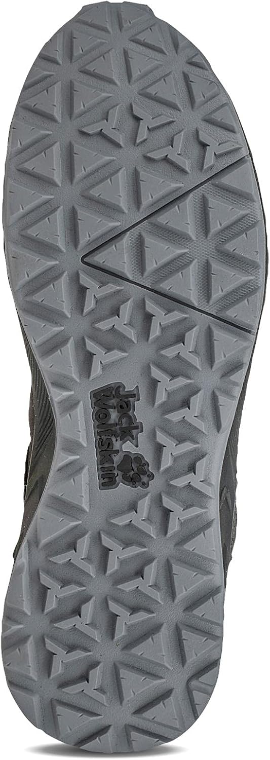 Jack Wolfskin Woodland Texapore Mid K Outdoorschuhe 32 EU Black Burly Yellow Xt, 32 EU Black Burly Y