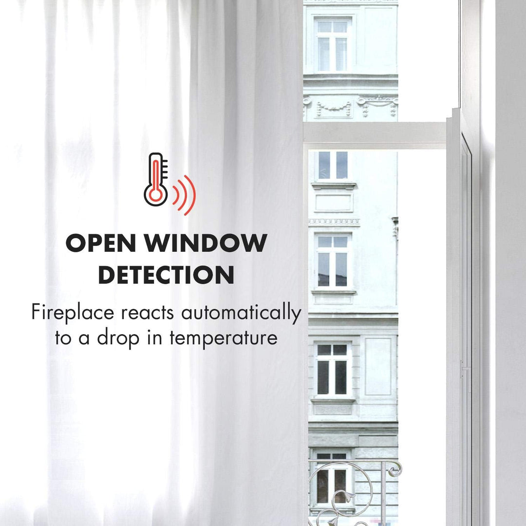 Klarstein Elektrokamin, Elektro Heizungen für Wohnzimmer & Innenräume, Elektrischer Kamin mit LED Fl