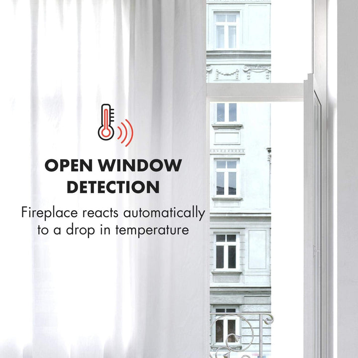 Klarstein Elektrokamin, Elektro Heizungen für Wohnzimmer & Innenräume, Elektrischer Kamin mit LED Fl