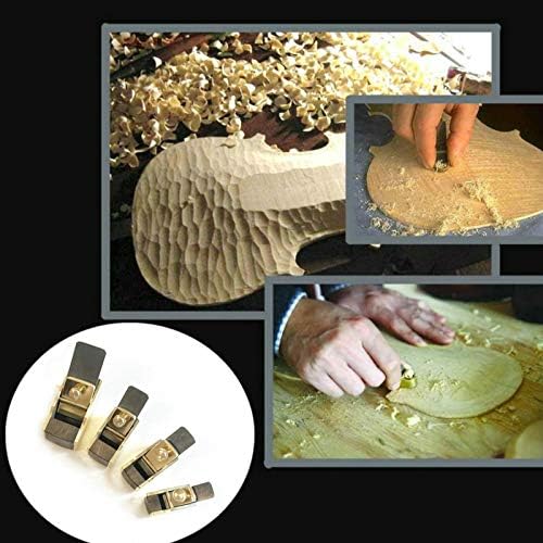 Geigenherstellungswerkzeug, Ebenholz, Handhobel, für Violinenhobel, 1 Set/4 Stück