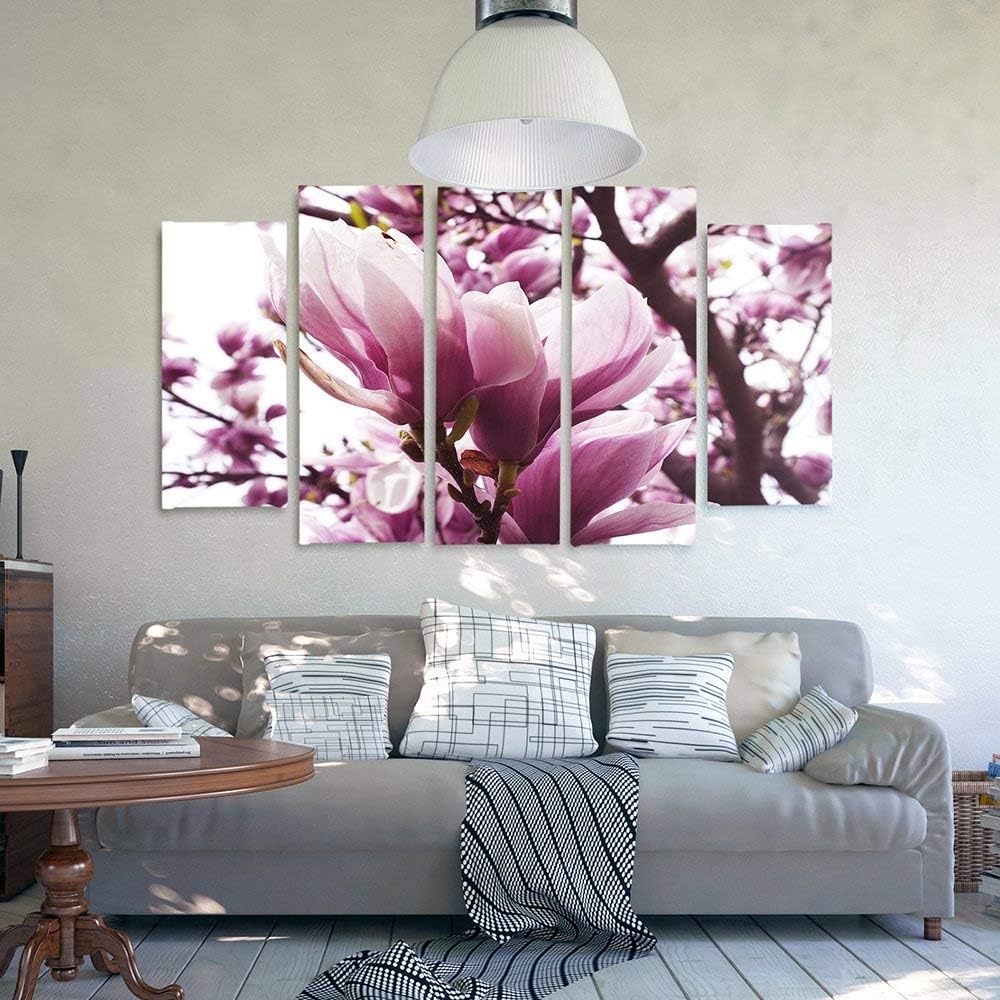 Feeby. Leinwandbild - 5 Teile - Bilder, Wand Bild, Wandbilder, Kunstdruck XXL, 5-Teilig, Typ B, 150x