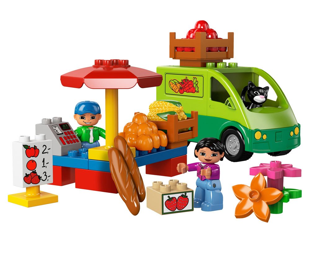 Lego 5683 - DUPLO Town 5683 Marktstand