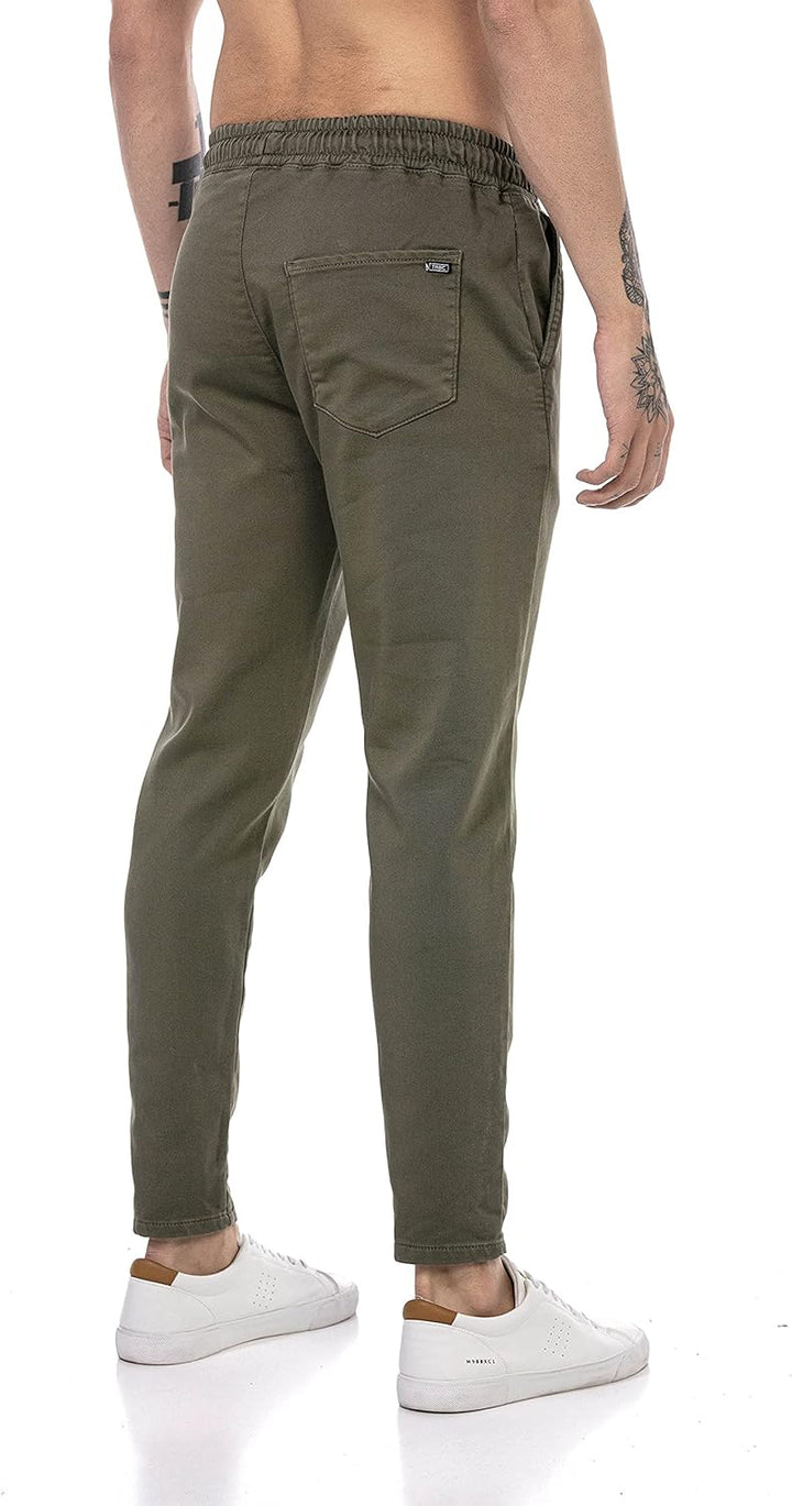 Redbridge Hose für Herren Freizeit-Hose Jogger Pants Chino, Khaki