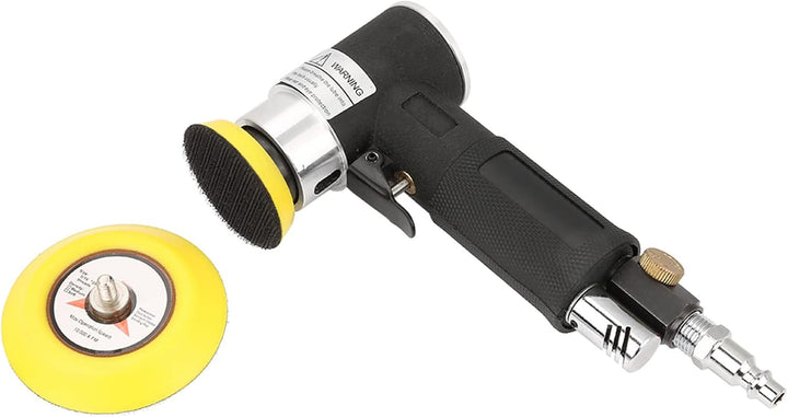 AT-1502 Mini Druckluft-Winkelschleifer, 90° Pneumatische Polierschleifmaschine, 5,1-7,6 cm Schleifpa