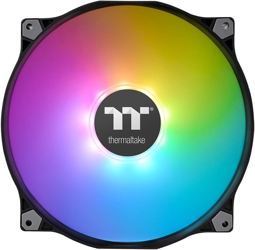 Thermaltake Pure 20 Argb Sync Gehäuselüfter, Schwarz