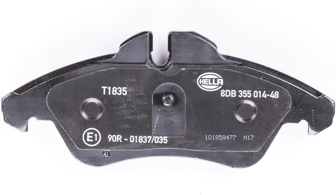 HELLA PAGID 8DB 355 014-481 Bremsbelagsatz - T1835 - Dicke/Stärke: 20.7mm - Bremssystem: Teves - ink