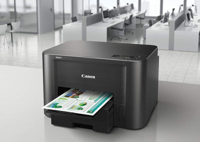 Canon MAXIFY iB4150 Tintenstrahldrucker Drucker Tintenstrahl (600 x 1200 DPI, WLAN, LAN + Cloud Link