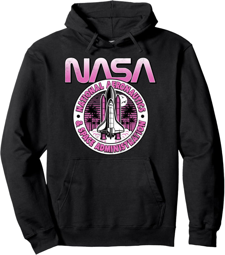 NASA Pink Logo Pullover Hoodie