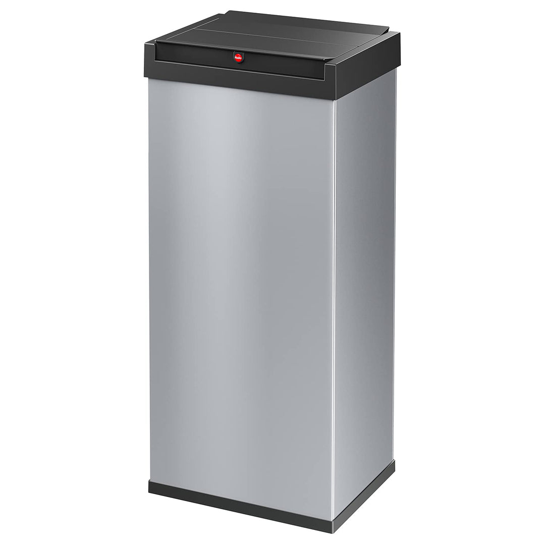 Hailo Big-Box Swing XL Mülleimer | 1 x 52 Liter | selbstschliessender Schwingdeckel | Stahlblech | M
