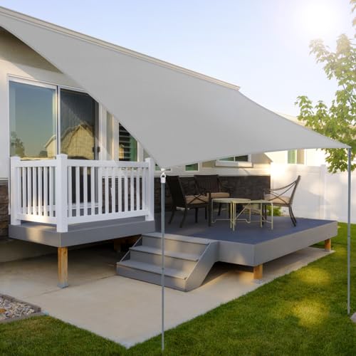 Sonnensegel 3x4m, Sonnenschutz Wasserdicht Windschutz Sonnensegel UV Schutz 99% Sunsegel mit Ösen Sc