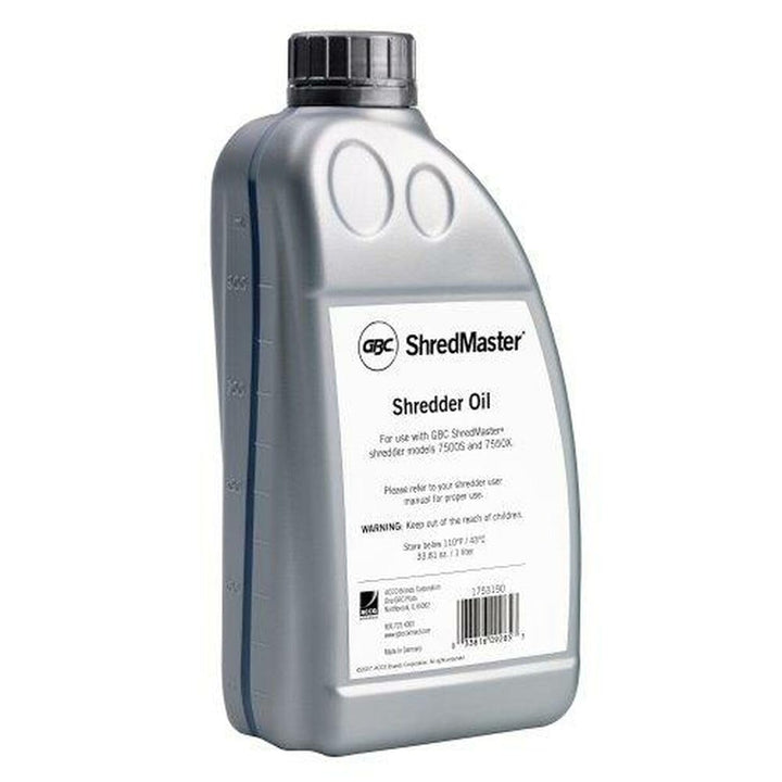 Rexel Öl für Aktenvernichter 7500S/7550X, 1 Liter, Zur Aktenvernichter-Wartung, 4400050 1L, 1L
