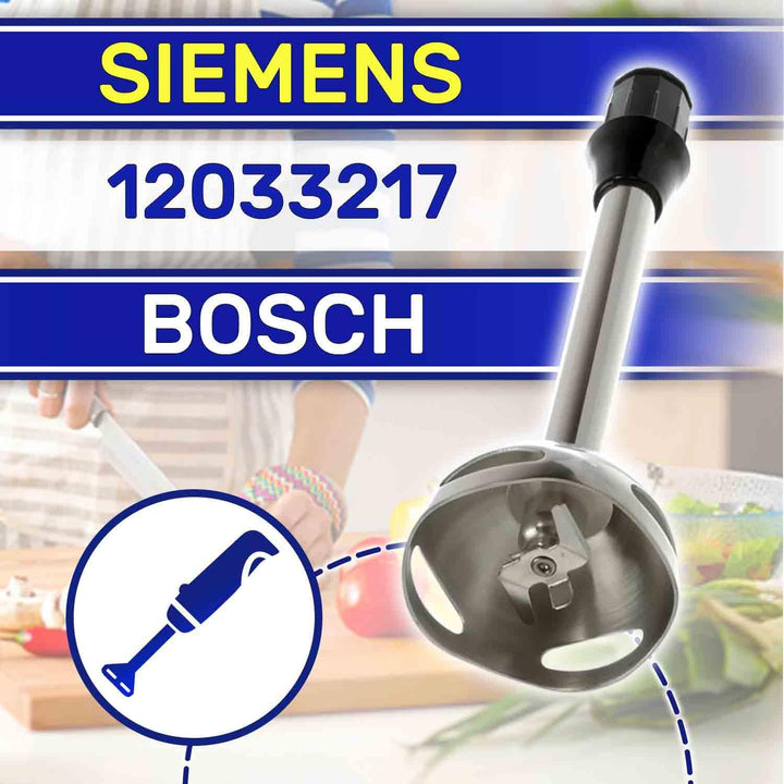 MONTERAL Bein für Stabmixer mit dem Originalcode 12033217 für Bosch für Siemens - Garantie 10 Jahre