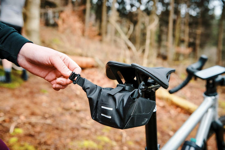 Fidlock Pinclip Saddle Bag + Base, S, Black (BLK)