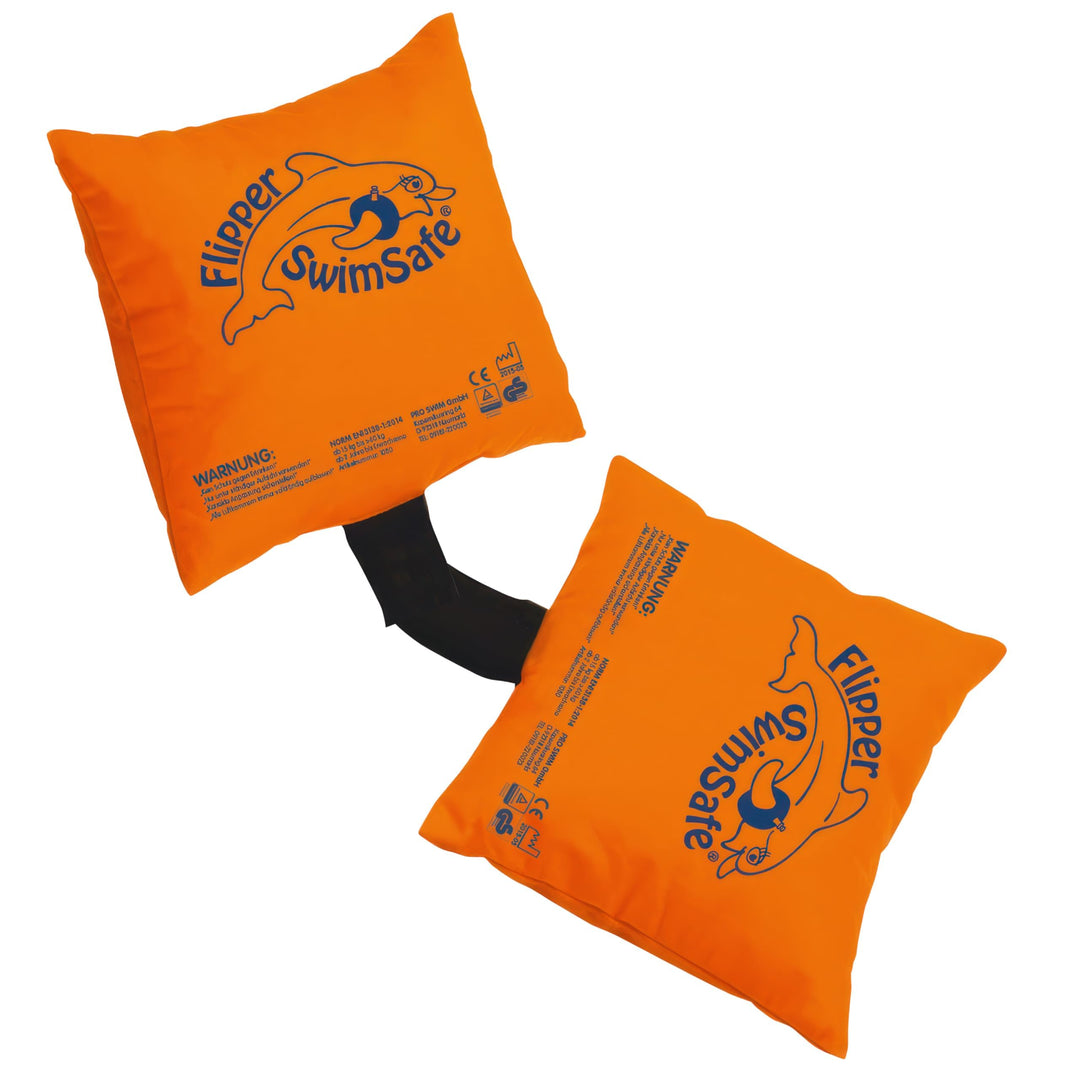 Flipper SwimSafe 1080 - Schwimmkissen für Kleinkinder aus Baumwolle, sichere Schwimmhilfe mit verste