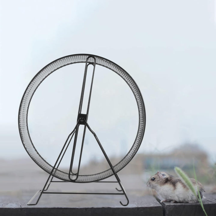 ULTECHNOVO Chinchillarad Laufrad für Haustierhamster Hamsterspielzeug für Hamsterkäfig Spinner Klein