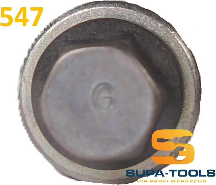Supa-Tools Original Seat 547 Code G für Seat Cupra Felgenschloss Nuss Felgenschlüssel Radsicherung